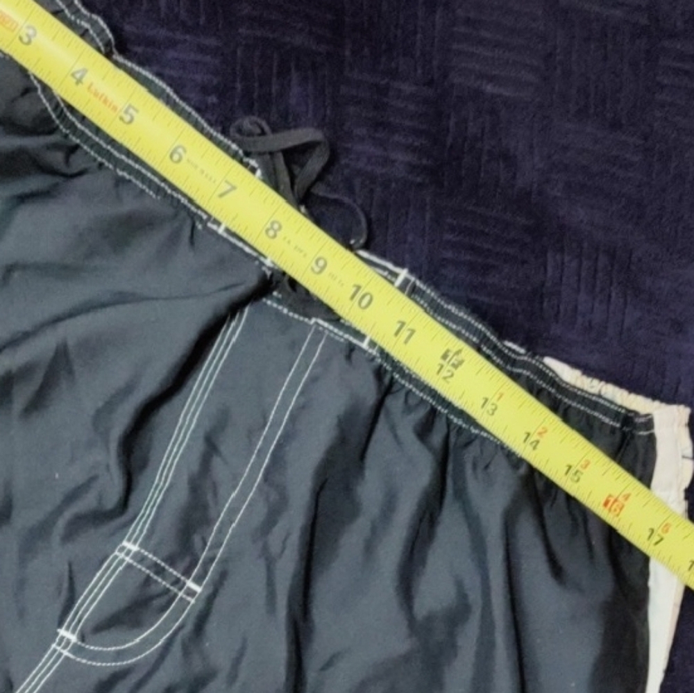 Men's Black Swim Trunks